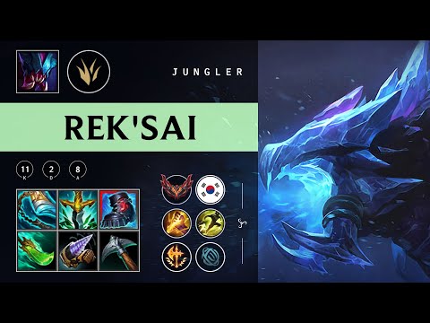 Rek'Sai Jungle vs Viego - KR Grandmaster Patch 25.22