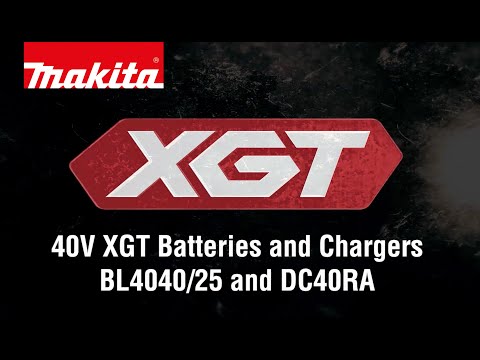 MAKITA UK XGT Batteries & Chargers BL4040/25 - DC40RA