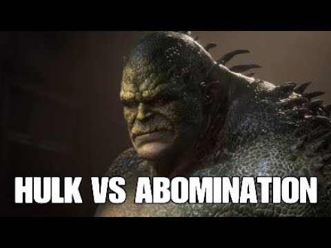 Marvel's Avengers | Hulk Vs Abomination Boss Fight HD