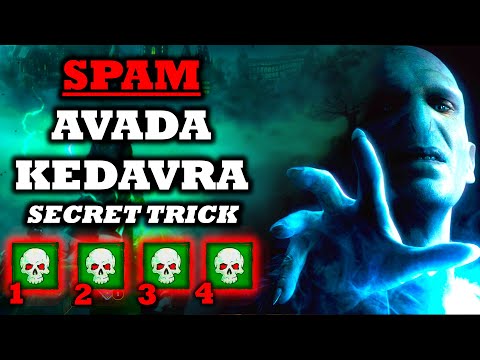 Best Voldemort Avada Kedavra Build in Hogwarts Legacy (An Actual SPAM Avada Kedavra DARK ARTS Build)