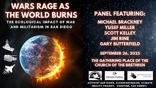 Download lagu Wars Rage As the World Burns: The Ecological Impact of War and Militarism in San Diego - 9/26/25 mp3 Download lagu Wars Rage As the World Burns: The Ecological Impact of War and Militarism in San Diego - 9/26/25 mp3