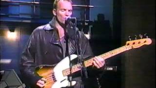 Sting : Seven Days (Letterman Show 02-28-1994)