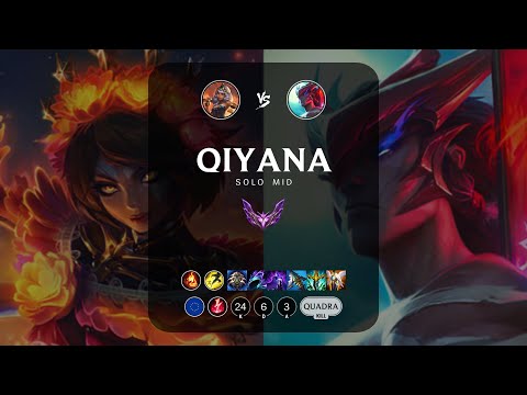Qiyana Mid vs Yone - EUW Master Patch 14.8