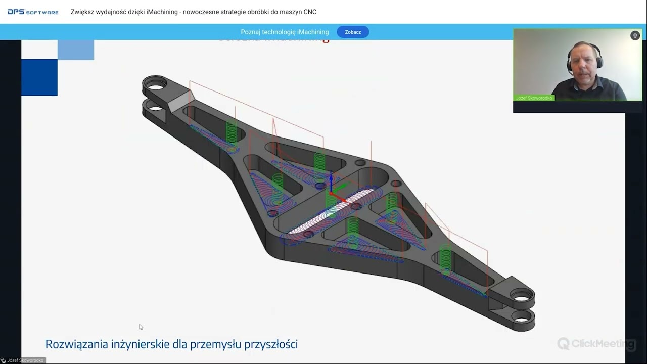Zwiększ wydajność dzięki Imachining – nowoczesne strategie obróbki do maszyn CNC | DPS Software