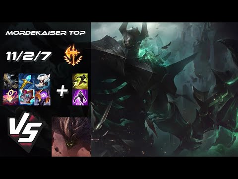 TOP Mordekaiser vs Malphite - EU Grandmaster Patch 25.S1.6
