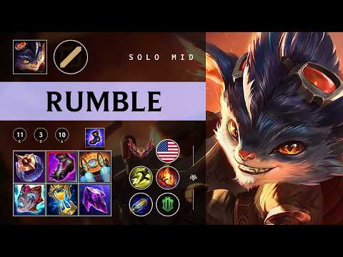 Rumble Mid vs Yone - NA Grandmaster Patch 26.03