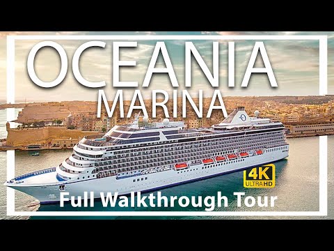 Oceania Marina | Full Walkthrough Ship Tour & Review | Suites and Cabins Included