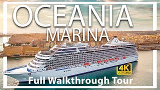 Oceania Marina | Full Walkthrough Ship Tour & Review | Suites and Cabins Included