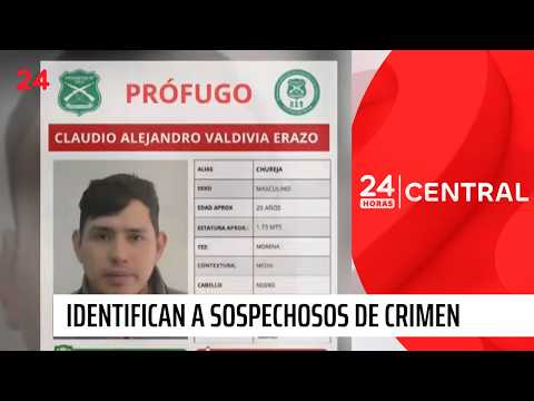 Identifican a sospechosos de crimen de Carabinero | 24 Horas TVN Chile