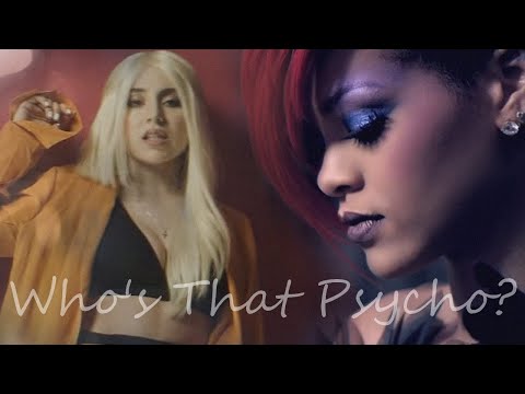 Ava Max, Rihanna - Who's That Psycho? (Sweet but Psycho x Who's That Chick? Mashup) | MV