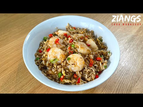 Ziangs King Prawn Fried Rice Recipe by takeaway owners