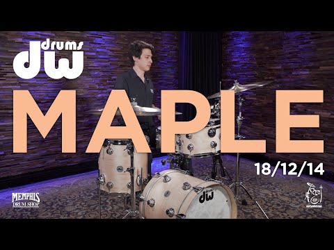 DW Collector's Series Maple Drum Set 18/12/14 - Satin Oil (DRKTSOC03AR101)