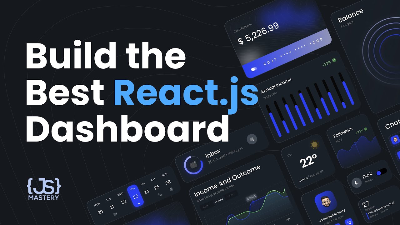 Creating a Modern React Admin Dashboard with Custom Features