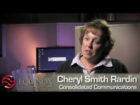Consolidated Communications - Customer Success Story (Cheryl Smith Rardin  - Consolidated Communications)