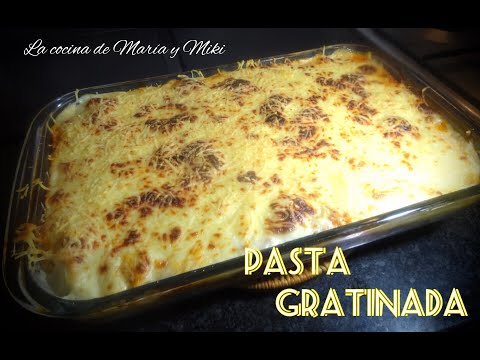 Pasta GRATINADA, con queso y carne | hoy cocina Marc!! 😜