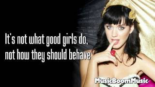 I Kissed A Girl - Katy Perry (Lyric Video)