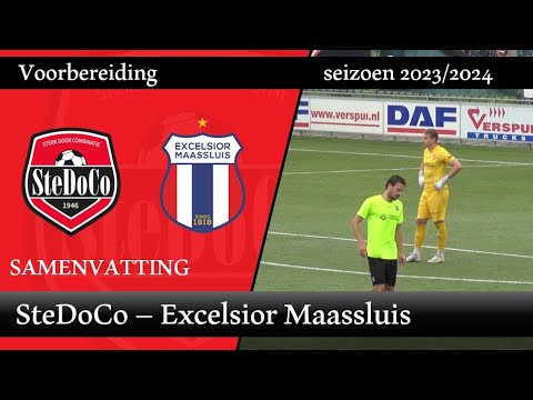 Samenvatting SteDoCo - Excelsior Maassluis (oefenwedstrijd, 05/08/23)