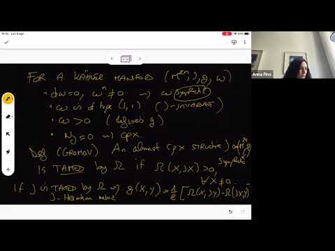 Anna Fino 1 - Interplays of Complex and Symplectic Geometry