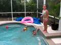 Kids Swimming Pool Flips 