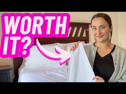 I found the best bed sheets on Amazon! Soft & bouncy! 100% Pure Viscose from Bamboo - BAMPURE Luxury