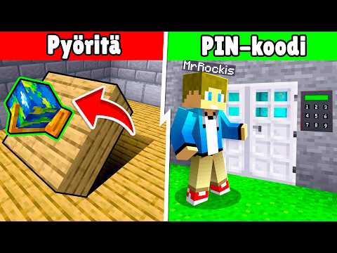 Lisäsin 13 SALAISTA OVEA Minecraftiin?! #3
