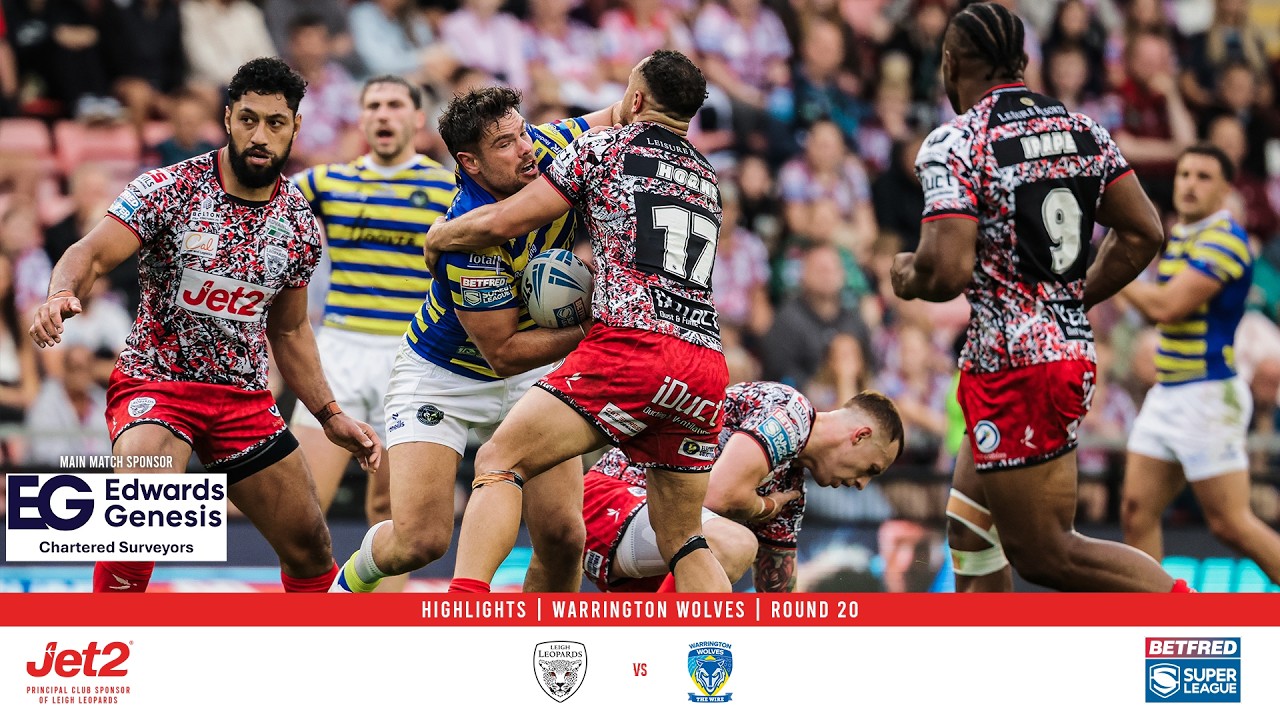 Highlights | Warrington Wolves | Round 20