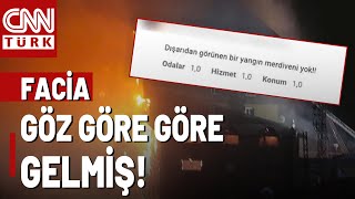 Facia Oteline Aylar Öncesinden Şikayet Yağmış! Yangının Habercisi Gibi