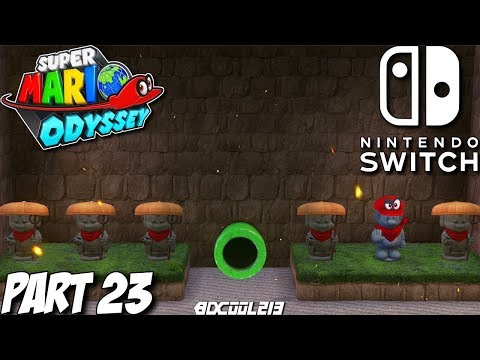 Super Mario Odyssey Gameplay Walkthrough Part 23 - Bowser's Kingdom - Nintendo Switch Lets Play