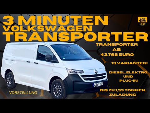 3 Minuten Volkswagen Transporter