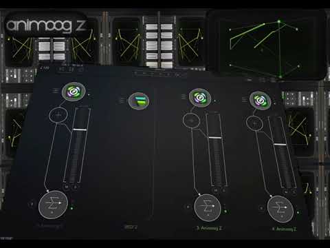 A Glitchy Visuals Experiment with the Animoog Z