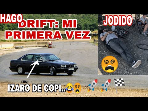 MI PRIMERA VEZ HACIENDO DRIFT 🏁CON MI HIJA IZARO… UN PATO MAREADO 😵😵🤣🤣🥵
