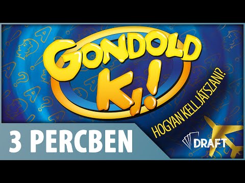 3 Percben // A Gondold Ki! Játékszabályainak Alapjai - :: DRAFT :: Társasjáték vlog