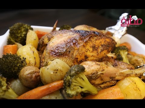 فيديو دجاج بتتبيلة الباربكيو صوص