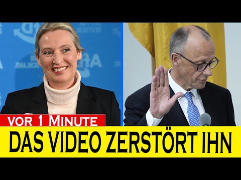 UNFASSBAR! Weidel zeigt DIESES Video von Merz - er ist am Ende!