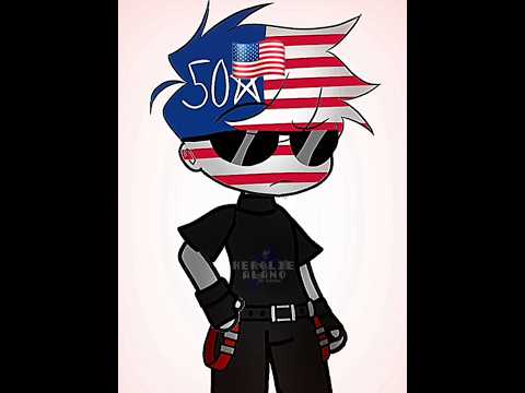 Don't Flip The Flags #trend #gacha #countryhumans