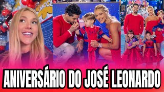 VIRGÍNIA MOSTRA ANIVERSÁRIO DO JOSÉ LEONARDO 