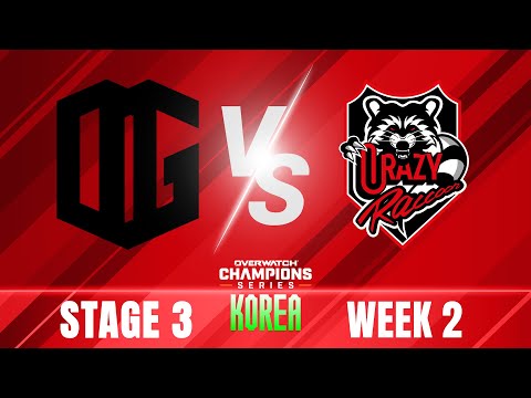 ONSIDE Gaming vs Crazy Raccoon - OWCS Korea Stage 3 Regular Season