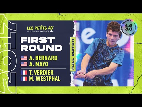 Les Petits As 2017 | Boys Doubles 1st Round | Bernard/Mayo vs. Verdier/Westphal