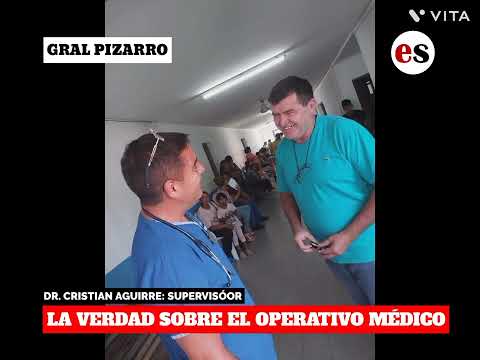 SALUD PÚBLICA EN GRAL. PIZARRO: "Destacan el compromiso del intendente Pérez"