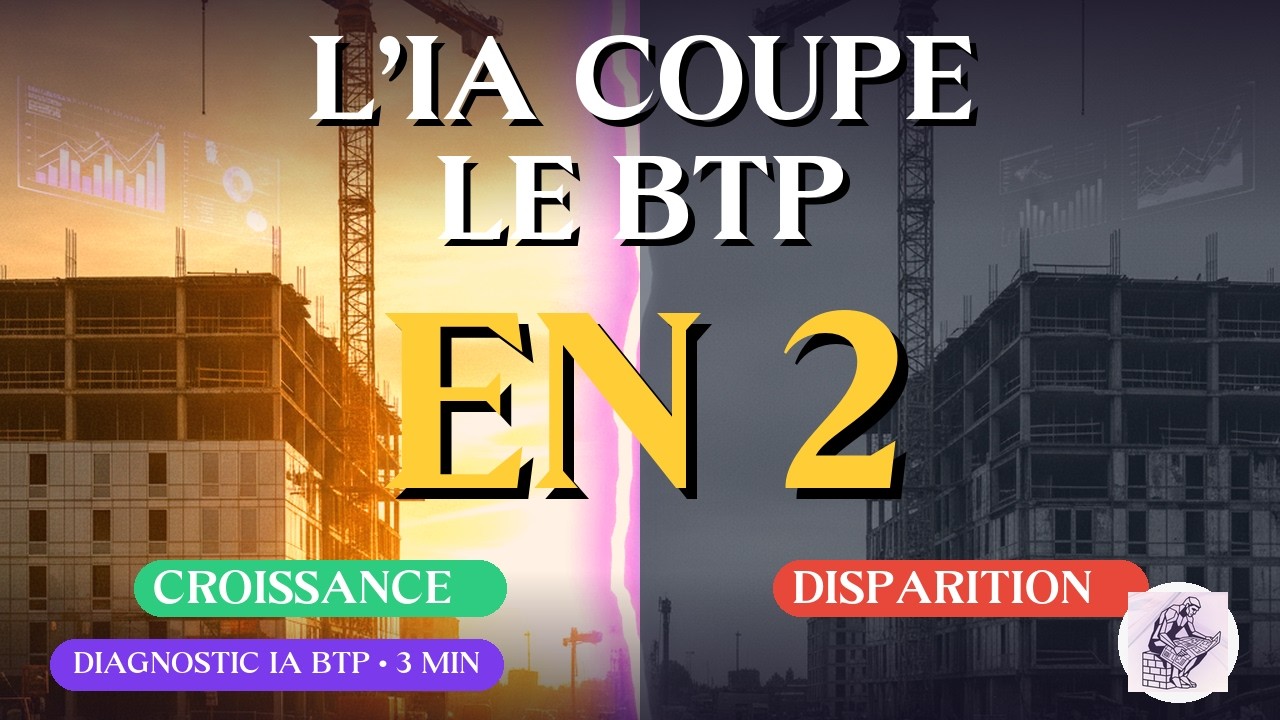 BTP : ceux qui adoptent l'IA vont prendre les parts des autres