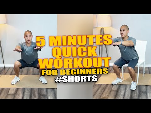 5 Minutes Quick Workout for Beginners