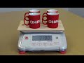 Fast Checkweighing with OHAUS Valor 7000 Food Scale (EN)