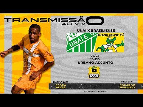 UNAÍ X BRASILIENSE - CANDANGÃO 2022 - SEXTA RODADA
