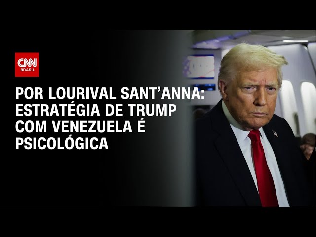 Análise: Estratégia de Trump com Venezuela é psicológica | CNN PRIME TIME