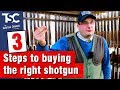 3 steps to buying a shotgun