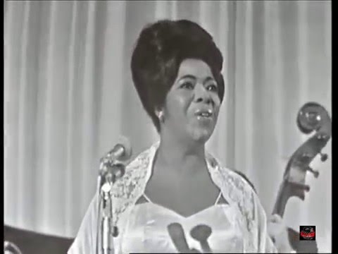 Dakota Staton  - Broadway with Johnny Butts on drums  (1965 - Live Video)