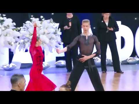 Данила Чифуров - Стефания Крестовская. Ча-ча-ча. Сибирский марафон 2018