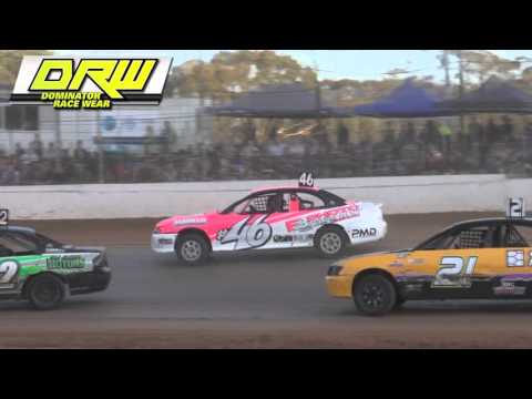 Street Stocks - Heat 48 - Australian Title - Redline Raceway - 13.03.16