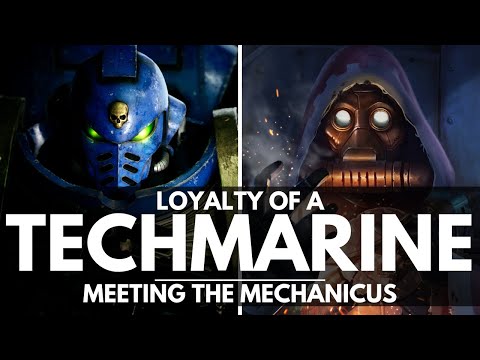 LOYALTY OF A TECHMARINE! WHEN THEY MEET THE MECHANICUS