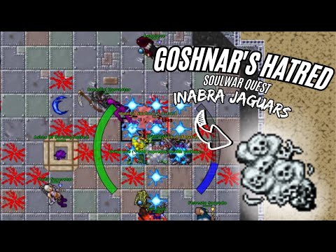 TIBIA - GOSHNAR'S HATRED - SOULWAR MINI BOSS INABRA JAGUARS